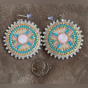 Handmade Native American earrings